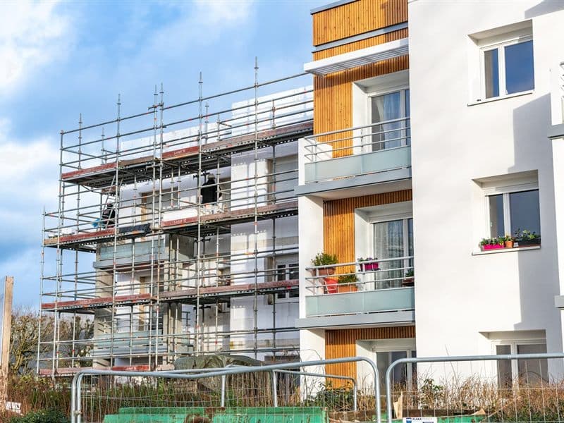 Construcción y rehabilitación de fachadas en Santiago