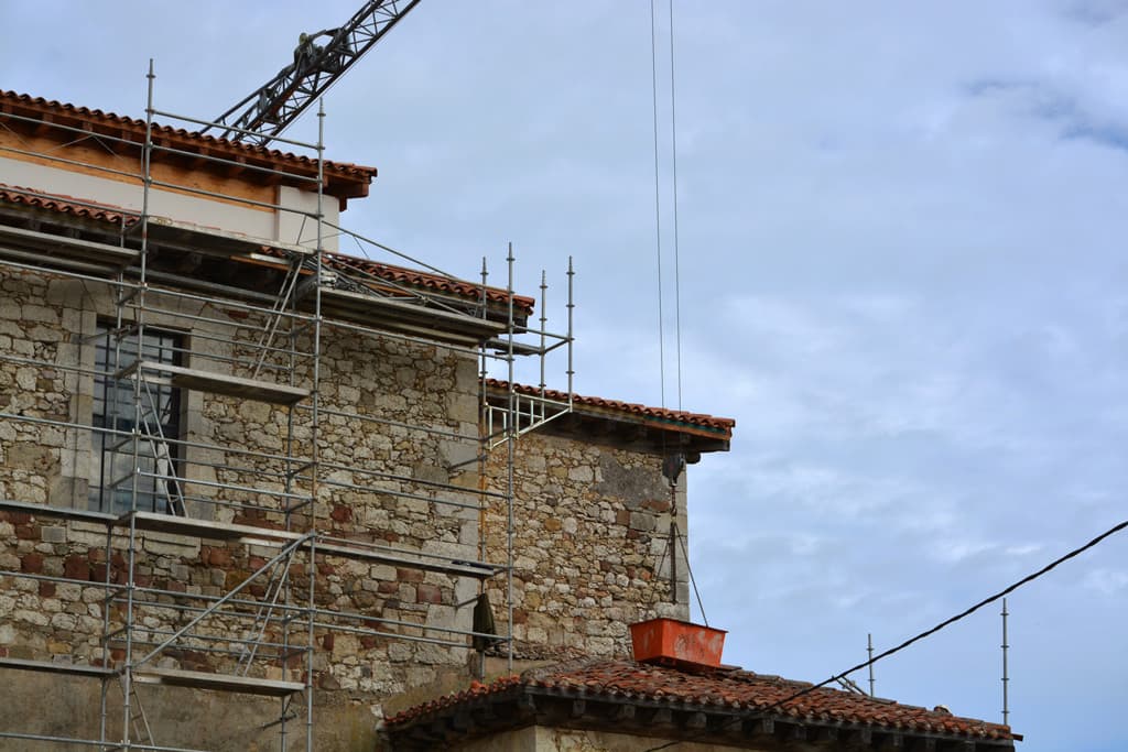 Restauración de fachadas en Santiago de Compostela